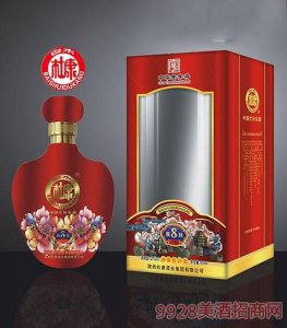 ​杜康十三朝鸿运当头价位750ml，杜康十三朝42度价格表