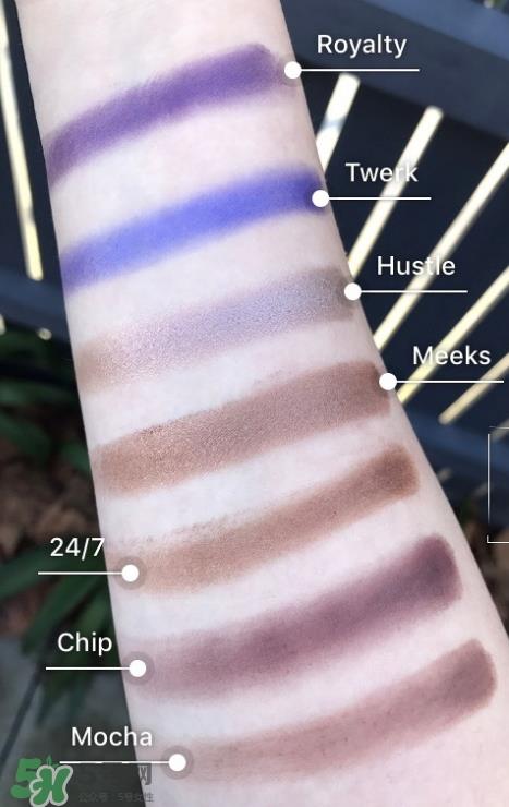 morphe35色眼影盘色号_morphe35色眼影盘试色图