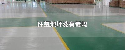 ​环氧树脂地坪漆有没有毒 环氧树脂地坪漆有毒吗安全吗有毒吗
