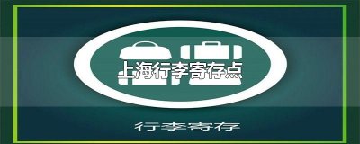 ​上海行李寄存点