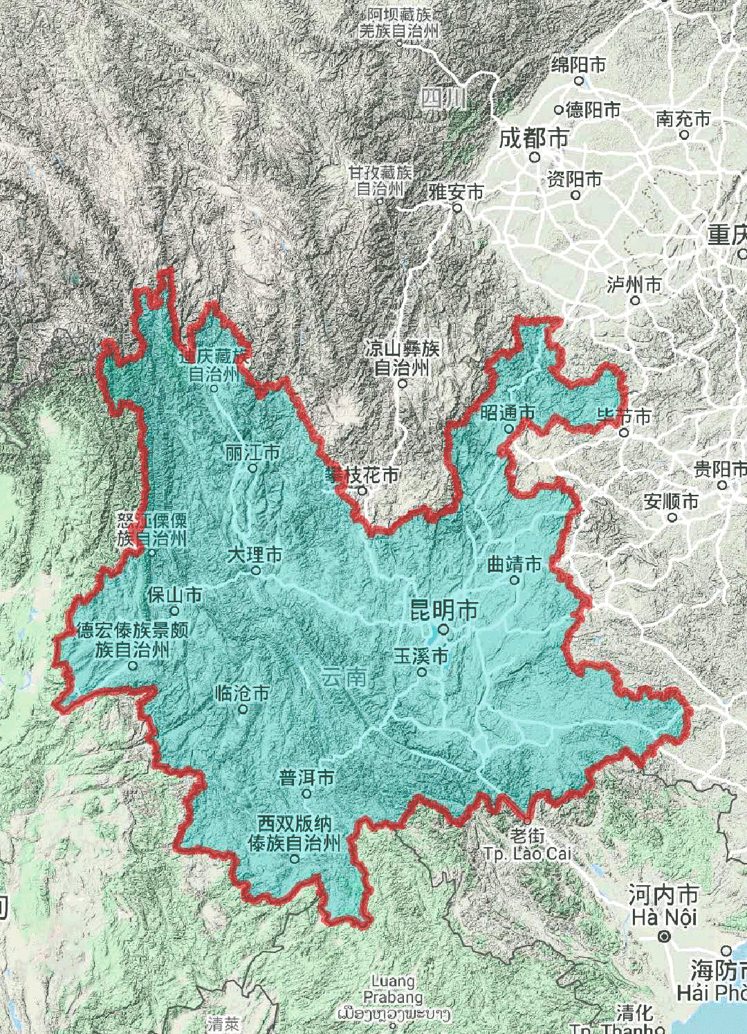 云南的红河州在哪里（云南坝子汇集-哈尼之乡-蜿蜒红河-滇南重镇）(2)