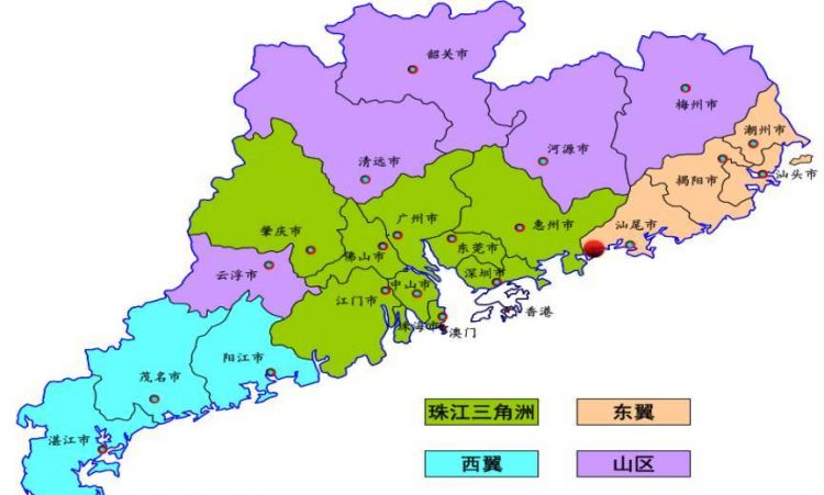 珠三角有哪些地区