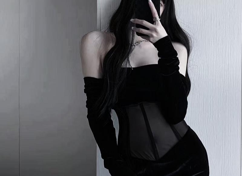 阚清子仙女，30岁阚清子用一款波波头发型搭配仙女裙